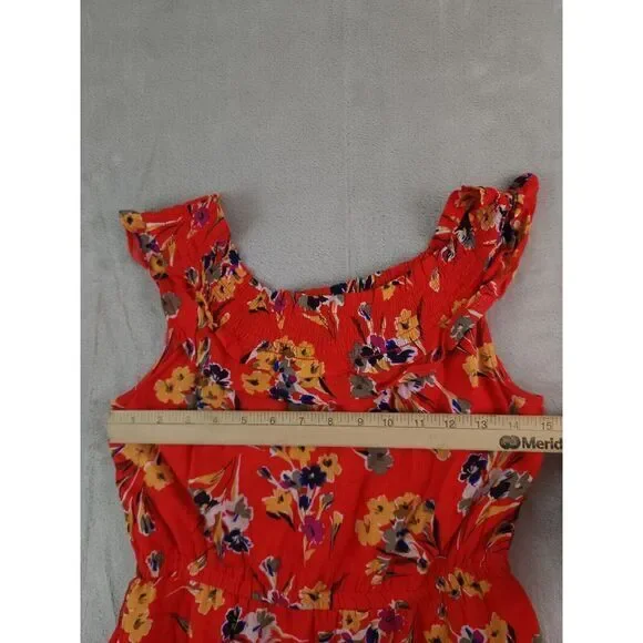 47 of 52 Conversations Anthropologie Floral Off Shoulder Midi Dress Womens 0 - Picture 3 of 12